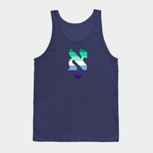 Kometz Aleph (Gay Man Pride Colors) Tank Top